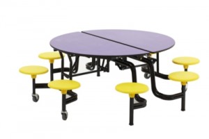 Tisch-Sitz-Kombination ALLROUND Rolli Round